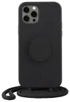 Dėklas JE PopGrip, skirtas iPhone 12 Pro Max 6,7", juodas / black 30161 AW|SS23 (Just Elegance)
