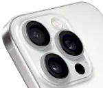 OBAL:ME Lens Protector Lēču objektīva aizsargs priek&scaron; Apple iPhone 16 Pro/16 Pro Max / balts titāns