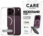Case CARE by PanzerGlass Kickstand w.  Black MagSafe for iPhone 18 Pro Max /17 Pro Max transparent