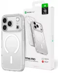 AmazingThing Titan Pro Lens telefono dėklas su MagSafe palaikymu iPhone 18 Pro Max skaidrus