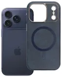 Case for iPhone 18 Pro / 17 Pro Gentleman Mag Cover compatible with MagSafe navy blue
