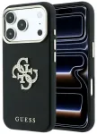 Case Guess Smooth & Big Strass Logo for iPhone 18 Pro Max / 17 Pro Max black