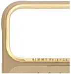 NIMMY case LUCKY FASHION CAT compatible with MagSafe for IPHONE 18 Pro Max/17 Pro Max brown