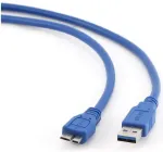 Gembird CCP-MUSB3-AMBM-10 USB 3.0 kabelis USB A spraudnis - USB B micro spraudnis 3m / zils