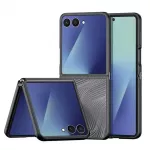 Dux Ducis Aimo telefono dėklas Samsung Galaxy Z Flip 7 (F766) juodas