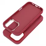 Frame Mag telefono dėklas su MagSafe palaikymu telefonui iPhone 18 Pro Max | iPhone 17 Pro Max raudonas