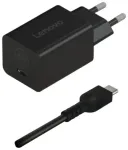 Lenovo GaN Nano 65W USB-C 40AWGN65EU įkroviklis juodas