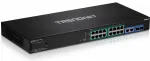 Perjungiklis TRENDnet TRENDnet 18 prievadų Gigabit PoE+ i&scaron;manioji stebėjimo sistema Switch