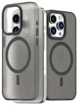 Araree dėklas Aero Frame iPhone 15 Pro 6.1" skaidrus-juodas | clear black AR20-01850D