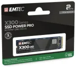 SSD diskas Emtec X300 Power Pro 2TB M.2 2280 PCI-E x4 Gen3 NVMe (ECSSD2TX300)