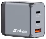 Įkroviklis Verbatim GNC-65 32201 1x USB-A 2x USB-C (32201)