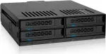 Icydock Icy Dock MB324SP-1B korpusas kietiesiems diskams HDD/SSD Black 2.5"