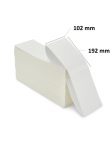 Thermal labels Z-FOLD 102mm x 192 mm, 2000 pcs