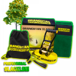 Balansavimo juosta Orangutan Slackline - 50m su medžių apsauga
