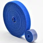 Karpoma velcro juosta - Mėlyna (5 m) / 1.5 cm