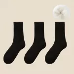 &Scaron;iltos žieminės kojinės (6 poros) - 6 poros / 6x Juoda / 34-40