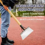 CleanSweep&trade; - Daugiafunkcinis sodo kastuvas