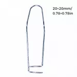 Augalų tvorelių sujungimo kilpos - 20 mm x 20mm / 20 vnt.