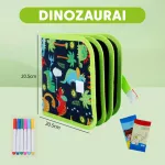 Magi&scaron;ka pie&scaron;imo knygutė - Dinozaurai