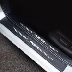Automobilio durelių slenksčių juostos - Mazda / 5 vnt. (priekinių ir galinių durelių slenksčių juostos + bagažinės slenksčio juosta)