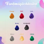 Dažomasis plaukų kremas - Geltona