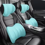 Ergonominės pagalvėlės nugarai ir kaklui - Mėlyna / Kaklo pagalvėlė