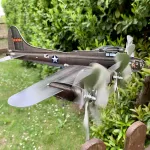 Vėjo malūnėlis B-17 Flying Fortress unikalus dizainas - Skraidanti tvirtovė B-17