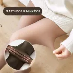Pa&scaron;iltintos pėdkelnės - Ruda