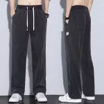 Vyri&scaron;kos laisvalaikio kelnės - Juoda / 4XL
