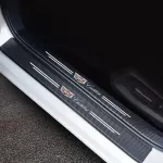 Automobilio durelių slenksčių juostos - Cadillac / 4 vnt. (priekinių ir galinių durelių slenksčių juostos)