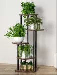 Augalų stovelis - Juoda (106cm)