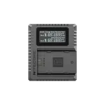 Akumuliatorių įkroviklis Nitecore FX3, dviem Fujifilm NP-W235, USB-C, LCD ekranas (FX3)
