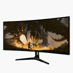 Lenktas žaidimų monitorius Arozzi Nova Curved 34", 34" VA, 3440x1440, 165 Hz, juoda (AZ-NO-34T2K165-BK)