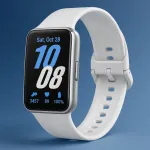 Samsung Galaxy Fit 3 sidabrinis