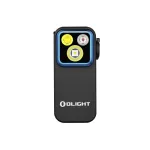 Žibintuvėlis su segtuku Olight Oclip Pro, 500 lm, 3 &scaron;viesos &scaron;altiniai, juoda su mėlynu rėmeliu (O-OCLIPPRO-BK)