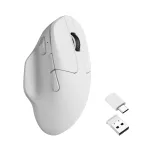 Belaidė pelė Keychron M7 1000 Hz, balta (M7-A3)