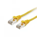 Equip Komutacinis kabelis Cat6A S/FTP 2xRJ45 20.00m geltona LSZH polietileno mai&scaron;elis