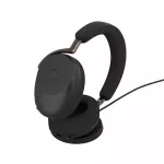 Jabra Evolve3 85 MS Stereo ausinės Juodos su Link 390a ir WLC