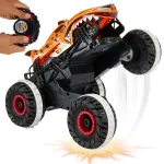 Nuotoliniu būdu valdomas monstrų sunkvežimis Hot Wheels Monster Trucks Unstoppable Tiger Shark (HGV87)