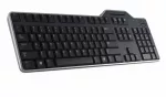 Laidinė klaviatūra su lustinių kortelių skaitytuvu Dell KB813, US, juoda