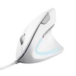 Vertikali pelė Trust Verto, ergonomi&scaron;ka, laidinė, balta (25133)