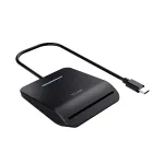 Lustinių kortelių skaitytuvas Trust Primo, USB-C, 100 cm kabelis (26061)