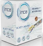 Inca Ethernet kabelis ICAT7-305AG S/FTP1 23 AWG CAT7 305M kabelis