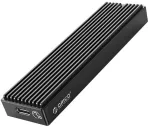I&scaron;orinis M.2 SSD korpusas Orico, aliuminis, 10 Gbps (M2PV-C3-BK-BP-HW)