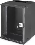 Spintelė Digitus Rack 9 HE sieninė montuojama Pro Juoda
