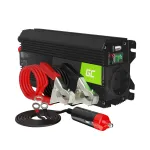 Įtampos keitiklis Green Cell PRO 24 V &rarr; 230 V, 500 W / 1000 W, modifikuota sinusoidė (INVGC04)