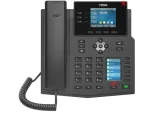 IP telefonas Fanvil X4U, 2,8" spalvotas ekranas, 12 SIP linijų, PoE, juodas (X4U)
