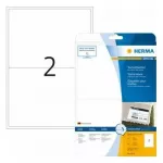 HERMA Tekstilės/vardų etiketės A4 199,6x143,5mm Baltos 40 vnt.