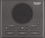 Radijo laikrodis TechniSat DIGITRADIO 51, DAB+/FM, du žadintuvai, antracito (0000/4981)