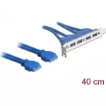 Delock USB 3.0 &scaron;akotuvas su 4 prievadais (82974)